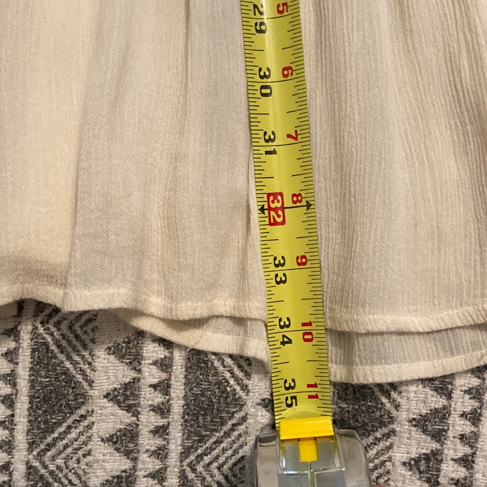 90s/ vtg Anthropologie tiered prairie babydoll dress - Picture 15 of 16